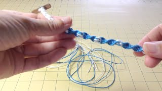 Tzitzit Tying Tutorial  Ashkenazi Tzitzit DNA Double Helix Design [upl. by Charron]