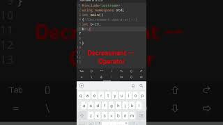 Decreament OperatorC coding code [upl. by Lulita400]