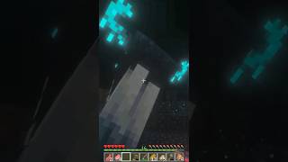 Minecraft Origins vs The Warden minecraft gaming funny fail comedy [upl. by Idnem]