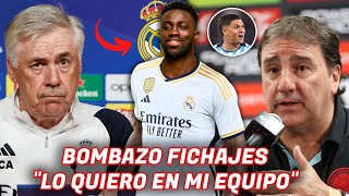 🚨BOMBAZO ANCELOTTI Pide a DAVINSON SANCHEZ ¿SE CONFIRMA FICHAJE✅  LORENZO RETIENE a JUANFER [upl. by Attennek]