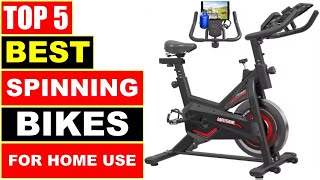 Best Spinning Bikes For Home Use 2024  TOP 5 Best Exercise Bike [upl. by Teryn]