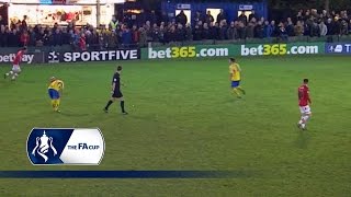 Warrington Town 10 Exeter City  FA Cup First Round  Goals amp Highlights [upl. by Ariaek972]