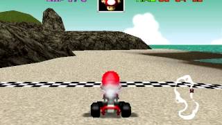 Koopa Troopa Beach 12 Hours  Mario Kart 64 [upl. by Euqimod140]