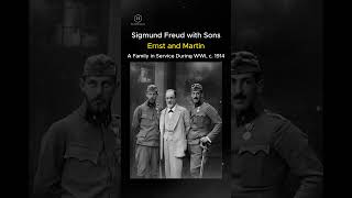 quotSigmund Freud with Sons Ernst and Martin – A Family in Service During WWI c 1914quot [upl. by Dupin]