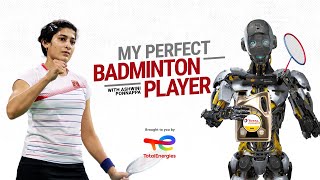 My Perfect Badminton Player  Ashwini Ponnappa [upl. by Acimad]