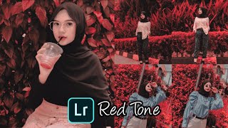 Tutorial Edit Foto Menggunakan Aplikasi Lightroom  Red Tone  Rumus Lightroom  Lightroom Tutorial [upl. by Bixler]