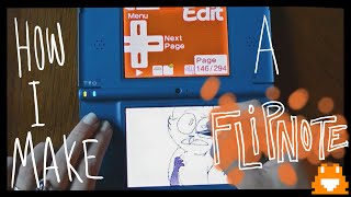 HOW I MAKE A FLIPNOTE [upl. by Elleon]