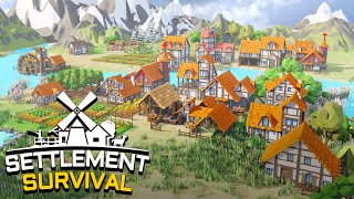 Settlement Survival  Gorgeous Sandbox Frontier Colony Survival [upl. by Glinys]