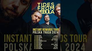 🎶 Tides From Nebula rusza w trasę po Polsce 🎶📅 Start 14112024🎟️ Bilety już dostępne📍 [upl. by Aiblis]