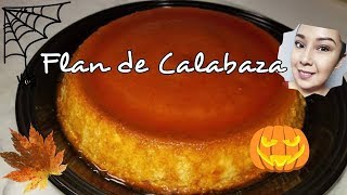 Flan de Calabaza RECETA [upl. by Warfourd571]