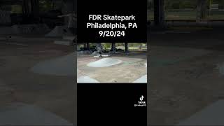 FDR skatepark Philadelphia PA 92024 clip 1 [upl. by Atekihs]