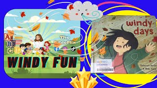 🍁🍂WINDY DAYS 🍂🍁windy autumn fall storytime readaloud bedtimestory [upl. by Aerdnuahs]