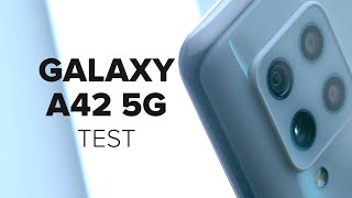 Galaxy A42 5G im Test 5G und ein OLEDDisplay  deutsch [upl. by Laurice]