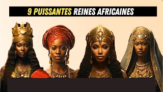 9 Reines Africaines qui Ont Marqué lHistoire [upl. by Lewan366]