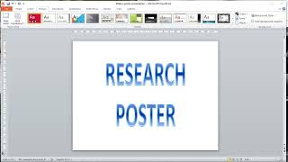 How Can I Make a Research Poster in PowerPoint [upl. by Theresa674]