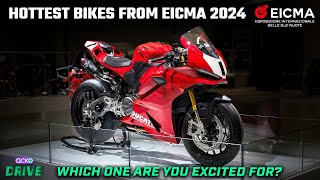 EICMA 2024 5 Hottest Motorcycles Shown  The Best Of The Show [upl. by Warfore]