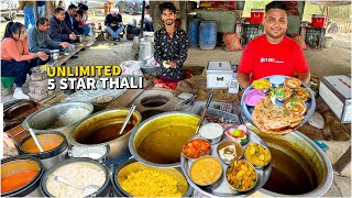 Unlimited 60 Auto Rickshaw Drivers 4x4 Lunch Thali  Street Food India [upl. by Jarlen]