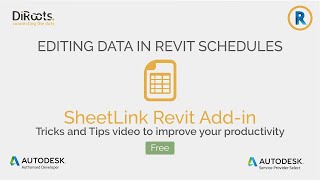 Editing data in Revit Schedules  Simple amp Easy [upl. by Delp]