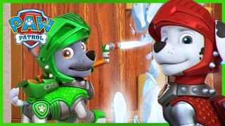 Rocky Saves the Frozen Kingdom and MORE Episodes  PAW Patrol  Cartoons for Kids Compilation [upl. by Mian]