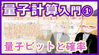 【量子計算】量子ビットと確率【重ね合わせの原理をちゃんと理解しよう！】 140 VRアカデミア 量子計算 量子コンピューター [upl. by Dnomde497]