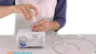 Just Nebulizers Omron Compressor Nebulizer System NEC25 [upl. by Ailana758]