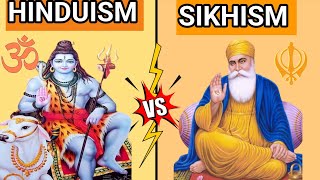 Hinduism vs Sikhism  Religion Comparison Dharmic Religion [upl. by Attelrak]