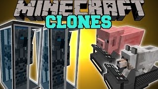 Minecraft CLONE MOD CLONE YOURSELF TELEPORT amp NEVER DIE Mod Showcase [upl. by Adnoryt]