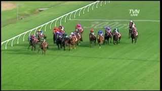 Closing stages of 2012 Golden Slipper Stakes  Pierro [upl. by Ahsiniuq]