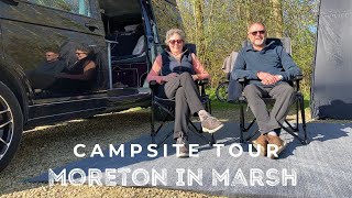 Campsite Tour  Moreton in Marsh CampMC site [upl. by Gala]