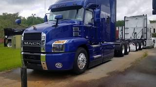 2020 Mack Anthem 64T Semi Truck Full Walkaround Exterior and Interior [upl. by Einnaffit418]