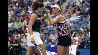 BartyAzarenka vs MertensSabalenka  US Open 2019 Womens Doubles Final Highlights [upl. by Noelopan]