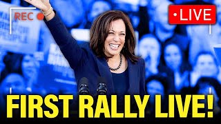 LIVE VP Kamala Harris FIRST CAMPAIGN EVENT [upl. by Tuneberg]