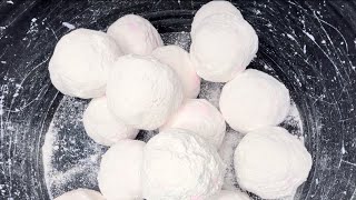 Snowballs For This Summer Heat With A Color Pop Inside  Gym Chalk ASMR  Oddly Satisfying [upl. by Koerlin]