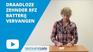 Hoe VERVANG ik een BATTERIJ in de STORK DRAADLOZE BEDIENING  Ventilatielandnl [upl. by Sweyn620]