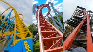 Every Roller Coaster At Hersheypark 2024 Edition Wildcats Revenge POV [upl. by Argella415]