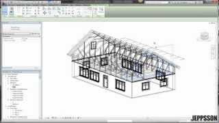 Takstolar i Revit 2013 [upl. by Lynnelle]