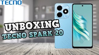 El MEJOR Celular BARATO De TECNO 2024  Unboxing Tecno Spark 20 [upl. by Gilbye]