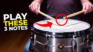 3 note drum hack  the simple way to play FAST [upl. by Anyalram]