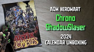 AQW  2024 Calendar HeroMart Unboxing Chrono ShadowSlayer [upl. by Yeliab]