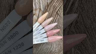 Nude Pudry Tytanowe Manicure Tytanowy NSN New Style of Nails paznokcie nails nailstyle fun [upl. by Aid408]