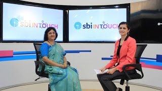 SBI Chairman Ms Arundhati Bhattacharya talks to ET NOW at an sbiINTOUCH branch in Mumbai [upl. by Hoffer982]