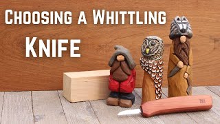 Whittling Basics Part 1 Choosing a Good Whittling Knife [upl. by Cowan]