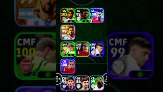 quotEquot Squad  E Formation  efootball 2024 mobile shorts efootball pes viral [upl. by Olwen98]