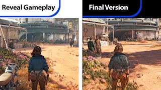 Star Wars Outlaws  Reveal Gameplay VS Final Build  Is there Downgrade [upl. by Drofkcor]