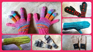 Gestrickte Handschuhe  Julebuergerfee [upl. by Tor69]