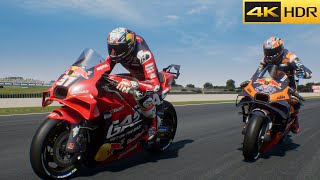 MotoGP 24  Race 100 Australian 2024  Jack Miller 43 Red Bull KTM RC16 Race Gameplay 4K60 [upl. by Rudolph]