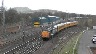 37601 Radio Survey Train on Leith Docks and Powderhall branches  April 2014 [upl. by Assirem565]