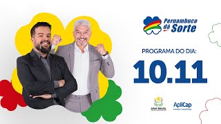 PROGRAMA COMPLETO PE DÁ SORTE 101124 [upl. by Larrie]