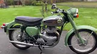 BSA 500 Twin A7 [upl. by Akkinahs697]