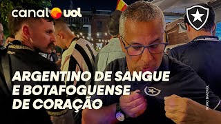 ARGENTINO SE APAIXONA PELO BOTAFOGO EM 1985 E VIRA TORCEDOR DO GLORIOSO [upl. by Etan929]